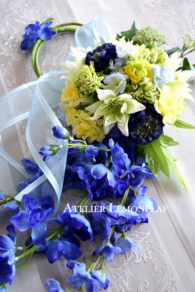 アーティフィシャルフラワーブーケ　｜アトリエレモンリーフ