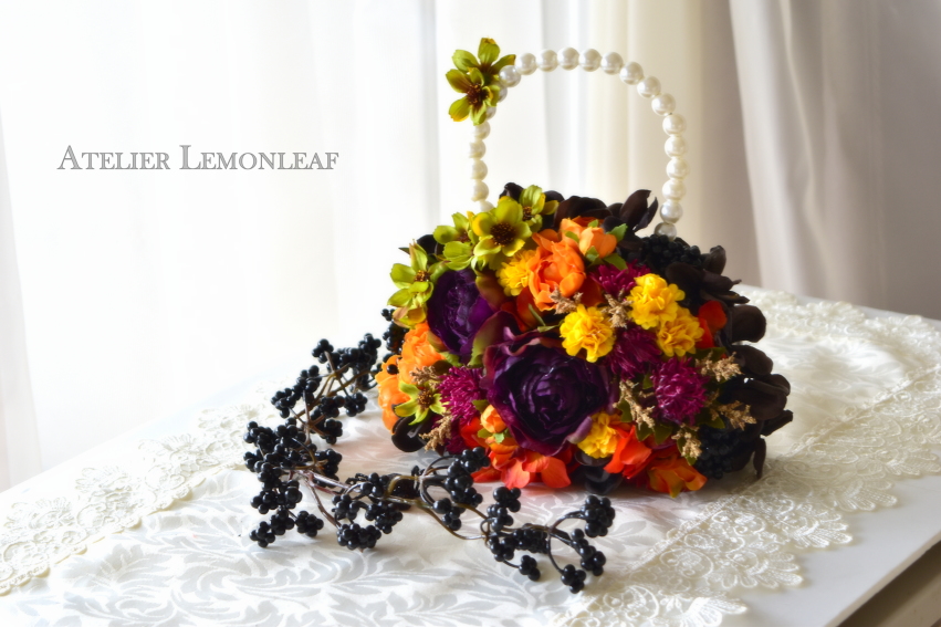 �n���E�B���@�o�b�N�u�[�P�@�A�g���G���������[�t�@�S�̉摜