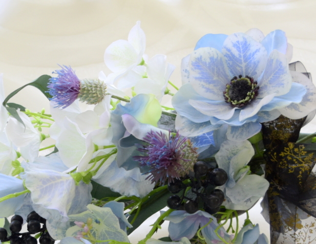 ユーカリスワッグ　アトリエレモンリーフ　レッスン　アネモネアップ