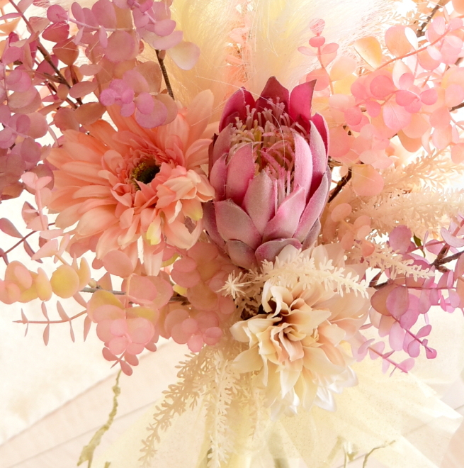 パンパスグラスのブーケ2｜アトリエレモンリーフ