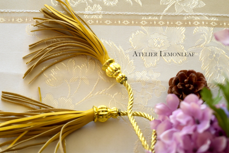 アーティフィシャルフラワー　御正月飾り、和飾り　スワッグ　リッチな房｜アトリエレモンリーフ