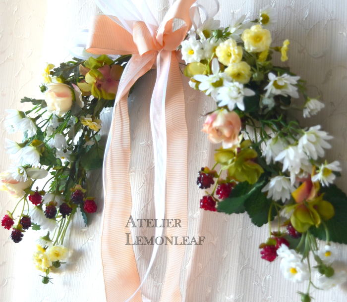 バレリーナブーケ　アーティフィシャルフラワー　｜アトリエレモンリーフ　