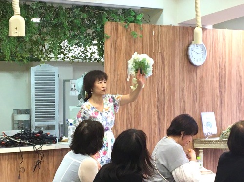 花教室 フラワー教室 教室運営セミナー 東京堂 セミナー風景45|アトリエレモンリーフ