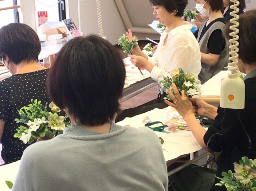 花教室 フラワー教室 教室運営セミナー 東京堂 セミナー風景6|アトリエレモンリーフ