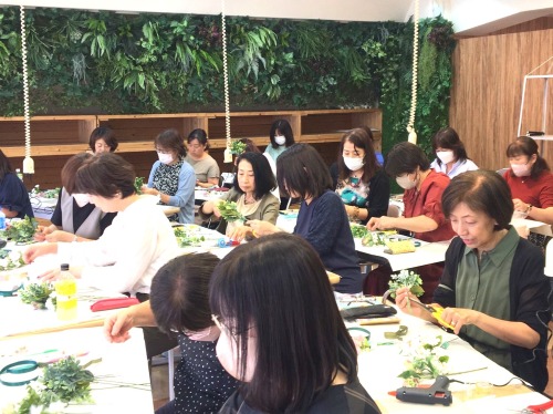 花教室 フラワー教室 教室運営セミナー 東京堂 セミナー風景8|アトリエレモンリーフ