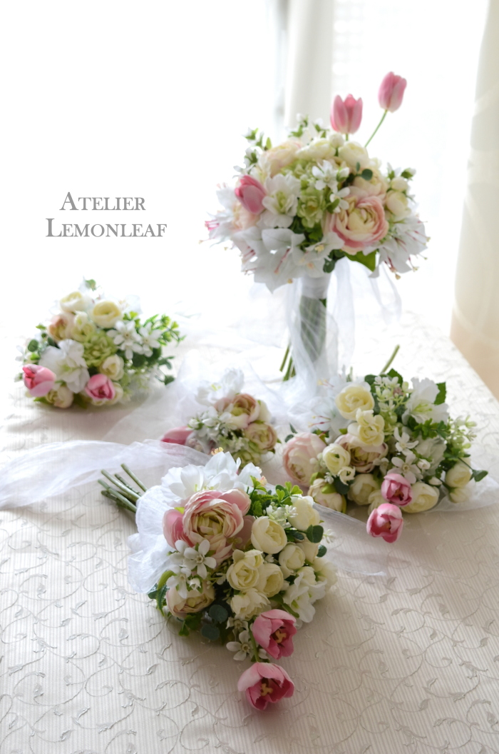 �A�[�e�B�t�B�V�����t�����[�u�[�P�A�E�F�f�B���O�u�[�P�A�N���b�`�u�[�P�A�`���[���b�v�̃u�[�P�A���Ƒ��̃u�[�P�@�s���N�̃`���[���b�v�Ńu�[�P�@�������u�[�P2�b�A�g���G���������[�t�@