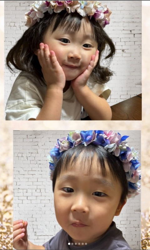 やわらか花かんむり　アーティフィシャルフラワー　花冠　子供用　｜アトリエレモンリーフ　