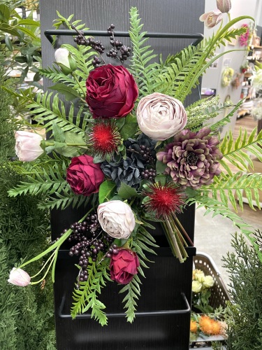 アーティフィシャルフラワー　花束　好きなお花を選んで作るレッスン｜アトリエレモンリーフ