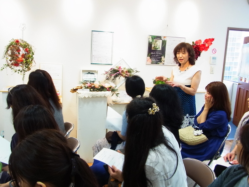 自宅教室セミナーの様子｜アトリエレモンリーフ